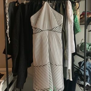 Sample size, Zac Posen, cut out dress
